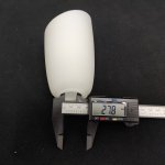 Плафон стекло со скосом матовое 126*75мм E14 Freya FR5021 Alice