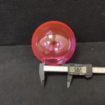 Плафон стекло розовый 120мм (58мм посадка) Freya FR5083 Nancy