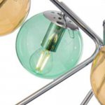 Плафон стекло салатовый 120мм (58мм посадка) Freya FR5083 Nancy