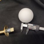 Плафон стекло шар белый матовый 81мм с резьбой G9 21мм Freya FR5116PL Bethany