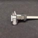 Плафон стекло матовое в виде свечи 35*105мм G4 (12мм посадка)