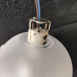 Плафон стекло шар полуматовый 90мм с резьбой G9 20мм Favourite 2515 Babylon