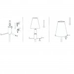 Плафон белый матовый 115*120*60мм LS DIAFANO 758 V2