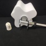 Плафон стекло матовое белое гармошкой 190*200мм E27 (50мм посадка) LS Nubi 8020 V2