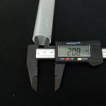Плафон стекло 145*25мм для Lightstar 757 серии Owio (21мм внутр)