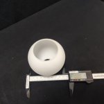 Плафон стекло белое матовое 100мм (33мм посадка) LSP-8124 Pinal