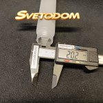 Плафон стекло матовое цилиндр с резьбой LSP-8332 ASTORIA