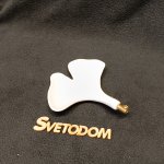 Декоративный керамический элемент плафон лепесток для светильников LSP-8455 Fayette 115*120мм