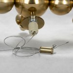 Плафон стеклянный эллипс полуматовый 150*110мм с резьбой G9 20мм LSP-8650 Covington