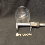 Плафон стекло прозрачное для керосиновой лампы 100*100мм LSP-9518 ANCHORAGE