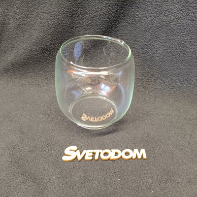 Плафон стекло прозрачное для керосиновой лампы 100*100мм LSP-9518 ANCHORAGE