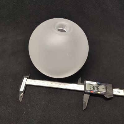 Плафон стекло полуматовый шар 130мм с резьбой 20мм Люмион 6516 GLOW Плафон стекло полуматовый шар 130мм с резьбой 20мм Люмион 6516 GLOW