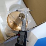 Плафон стекло шар матовый 150мм LM 6580 VIVIEN