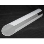 Плафон стекло Selvino белый для арт LSA-77 на 3 лампы 520*60мм