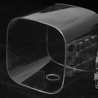 Плафон стекло прозрачное 120*120мм Lussole LSC-8001 Sorso, LSC-8001