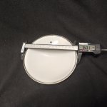 Плафон стекло белое 160мм с отверстием 5мм для Lussole LSQ-4301 MATTINA