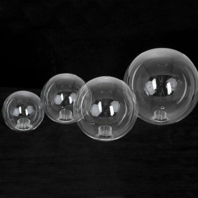 Плафон стекло прозрачное шар 100мм G9 с резьбой 20мм Lussole LSP-7000 BEAUMONT