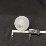 Плафон стекло полуматовое шар 80мм G9 с резьбой 20мм Lussole LSP-7001 BEAUMONT