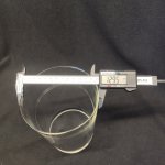 Плафон стекло прозрачный конус 130*160мм MOD040WL/PL Landmark