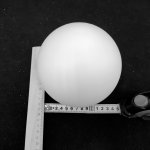 Плафон стекло матовое под пружины 150мм (69мм посадка) MOD048WL/PL/CL Nostalgia