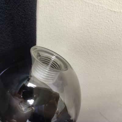 Плафон стекло шар дымчатый 100мм с резьбой G9 20мм MOD547/545 Dallas V2