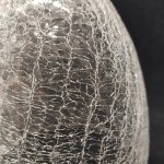 Плафон стекло матовое с узором 120*140мм E14 (31мм посадка) RC145 Sabina