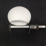 Плафон стекло матовый E14 160*133мм MW light / De markt 2670129 Фиеста