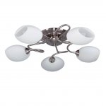 Плафон стекло матовый E14 160*133мм MW light / De markt 2670129 Фиеста