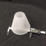 Плафон стекло матовое двойное 130*100мм Odeon light 2121 LINO