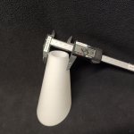 Плафон стекло со скосом 80*160мм E14 (32мм посадка) OL 2464 Evans