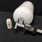 Плафон стекло белое большое 120*220мм E27 (32мм посадка) Odeon Light 4798 ORINOCO