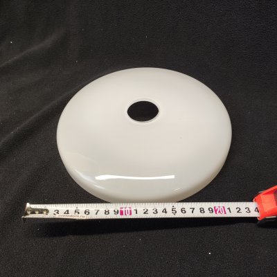 Плафон стекло белое 240мм E27 (42мм посадка) Odeon Light 5014 Hatty