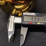 Плафон стекло шар золотой зеркальный 100мм Odeon Light 5014 Hatty