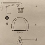 Плафон двойной стекло 150*123мм Е27 (44мм посадка) Омни OML-54711 Maluventu