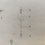 Плафон стекло янтарный 125*120мм Е14 (35мм посадка) Омни OML-93707 Savelletri
