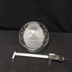 Плафон стекло двойное 150*115мм Е27 (45мм посадка) Омни OML-28311/28313 Saragossa