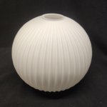 Плафон стекло белое матовое 200мм E27 (44мм посадка) к светильнику Odeon 4767 RUNGA