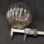 Плафон стекло тонированный 150мм с двумя отверстиями 57мм APL.608.11 Zhizel