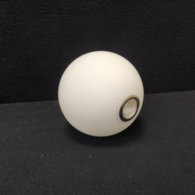 Плафон стекло шар матовый белый 100мм с резьбой под G9 цоколь Кинк Сида Плафон стекло шар матовый белый 100мм с резьбой под G9 цоколь Кинк Сида