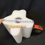 Плафон стекло белый матовый 200мм Е27 (43мм посадка) SL116.50 Onde