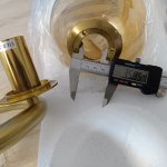 Плафон стекло янтарный 150мм с резьбой 37мм SL1162 GORIZIA