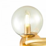 Плафон стекло янтарный 150мм с резьбой 37мм SL1162 GORIZIA