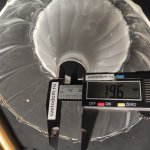 Плафон стекло двойное 150*100мм с резьбой 20мм для светильников Vele Luce vl5454p kelly