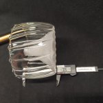 Плафон стекло двойное 150*100мм с резьбой 20мм для светильников Vele Luce vl5454p kelly