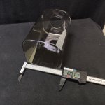 Плафон стекло янтарное 100*150мм E27 (43мм посадка) для светильников Vitaluce V4831