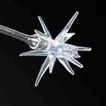 Плафон стекло звездочка 70мм G4  (12мм посадка) MW 244012