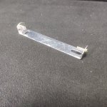 Планка монтажная для светильников 115-130мм с декоративными винтами цвета никель