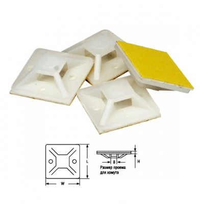 Площадки под хомут Navigator 71 061 NFP-20-100/WH