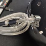 Подвесное крепление для светильников с отверстием плафона 75-105мм E27 прозрачный шнур 1,6м