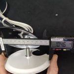 Подвесное крепление для светильников с отверстием плафона 75-105мм E27 прозрачный шнур 1,6м